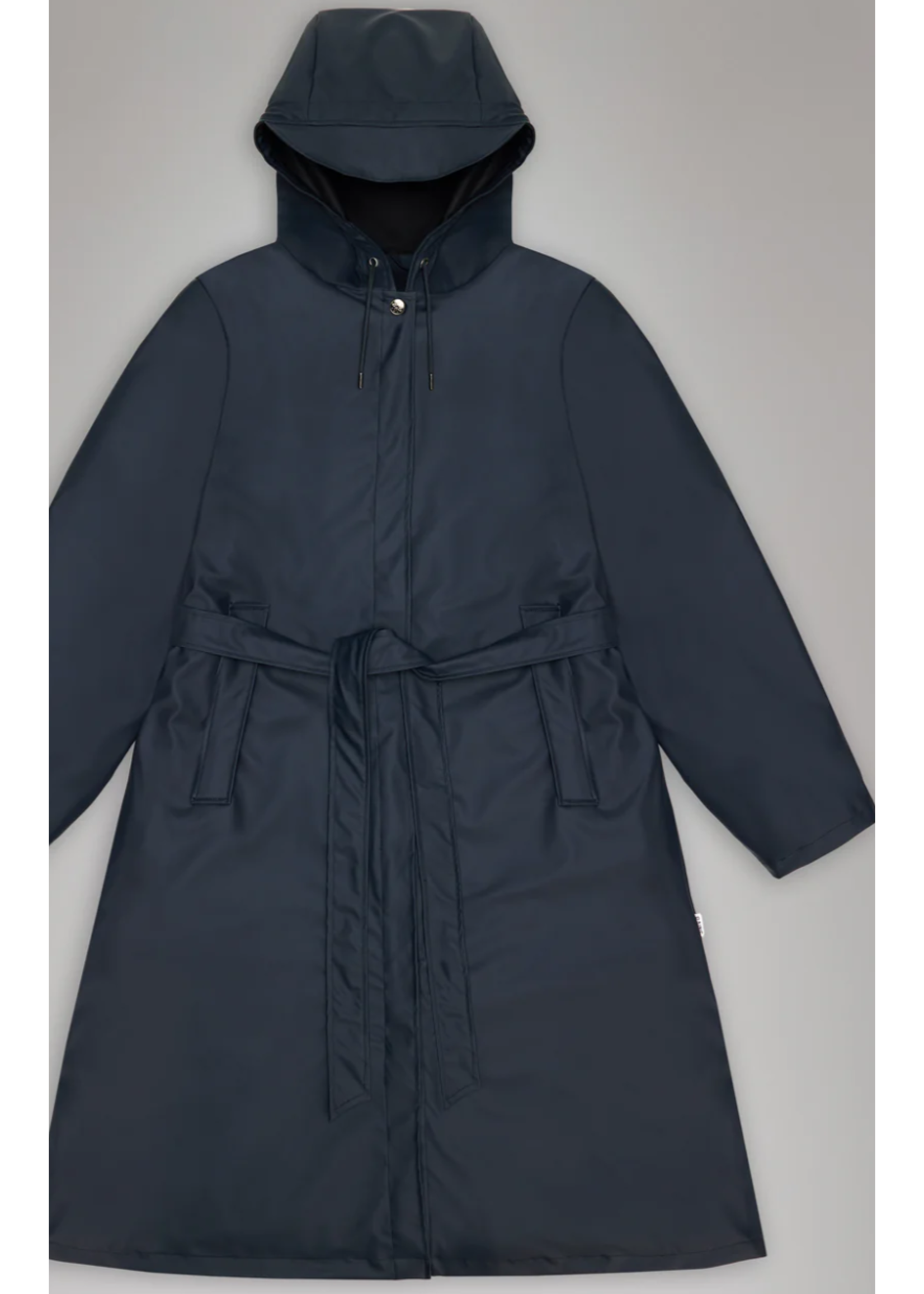 RAINS  A-LINE LONGER JACKET- RAINCOAT