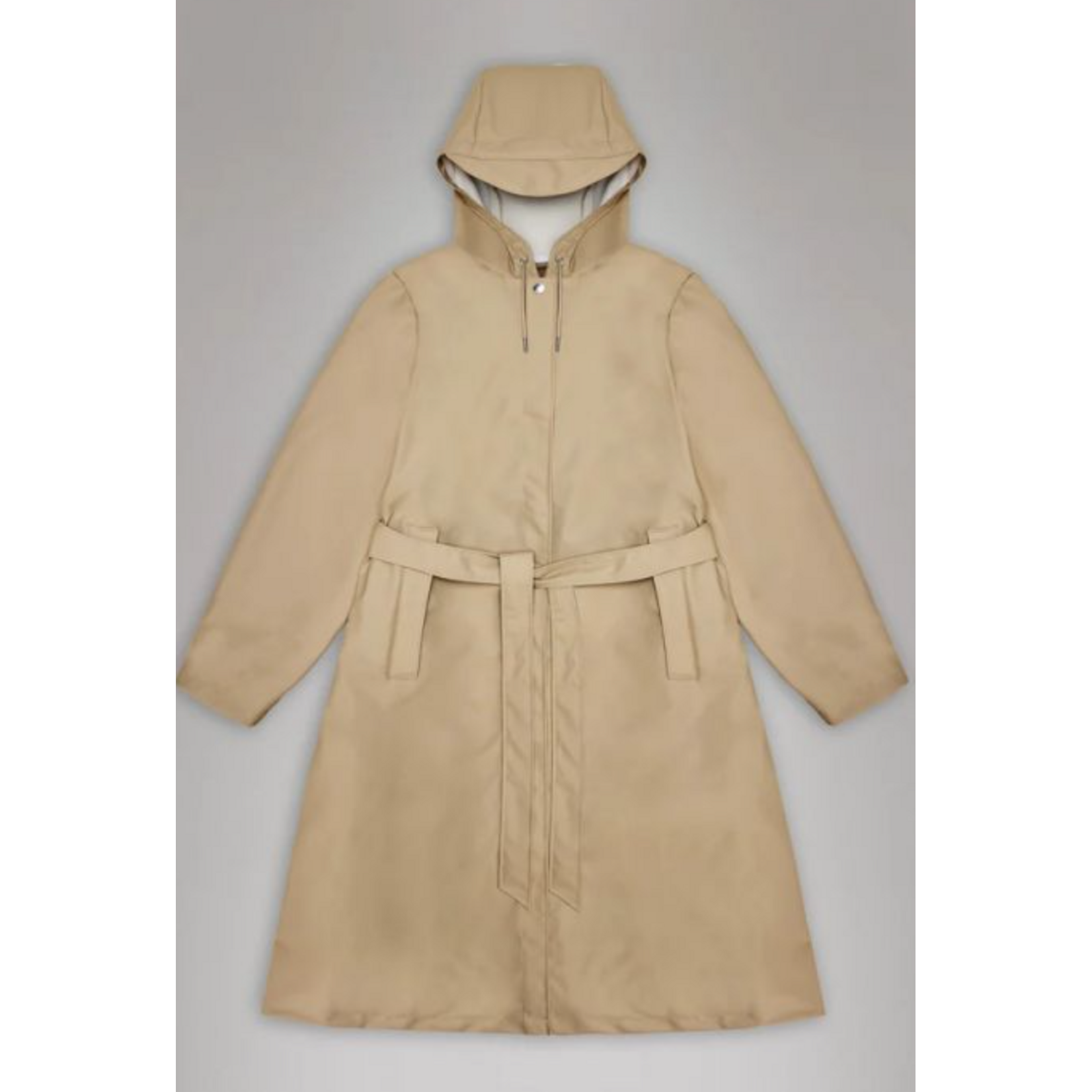 Rains Women's A-Line Longer Waterproof Jacket