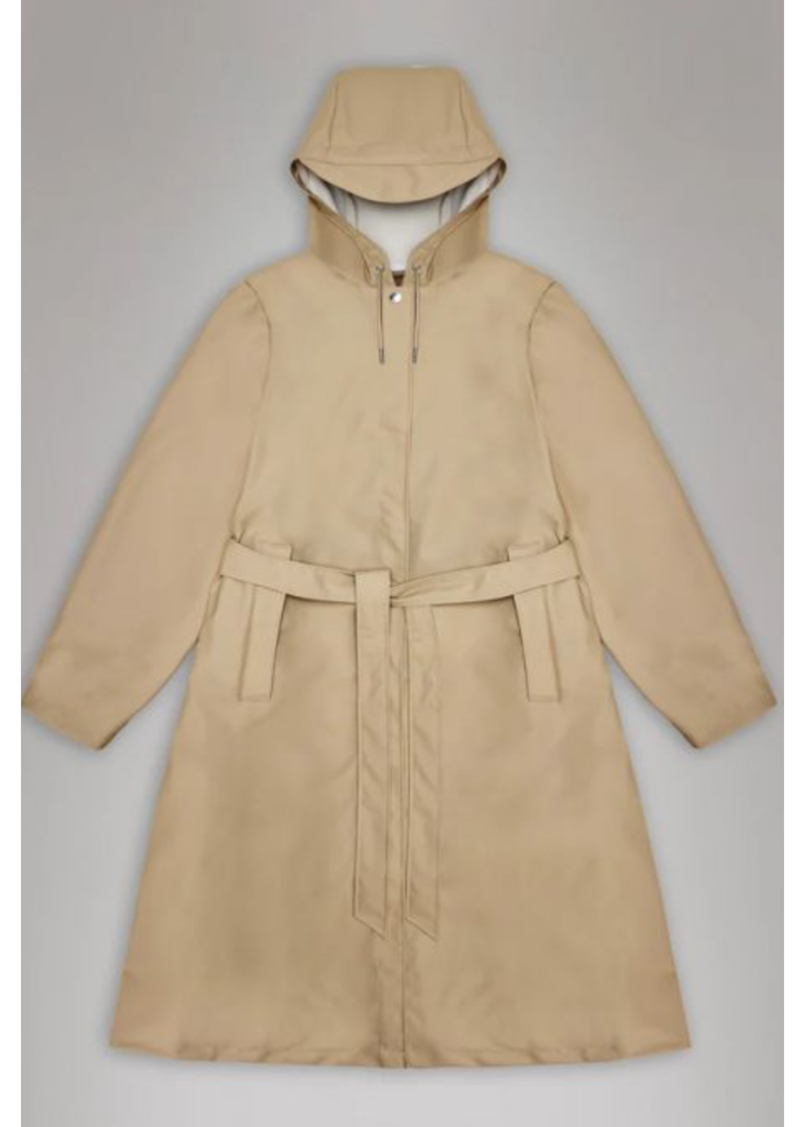 RAINS  A-LINE LONGER JACKET- RAINCOAT
