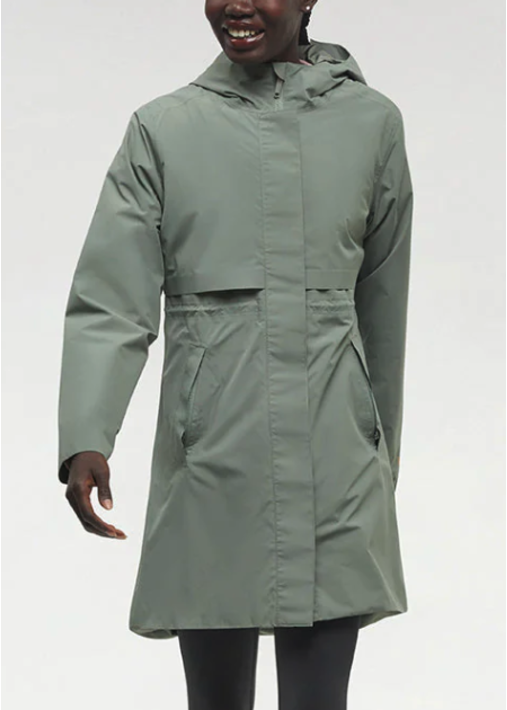 Tentree Nimbus Long Rain Jacket - Seam Sealed