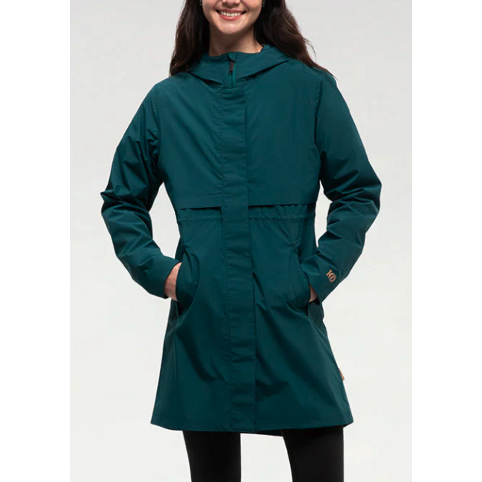 Tentree Nimbus Long Rain Jacket - Seam Sealed