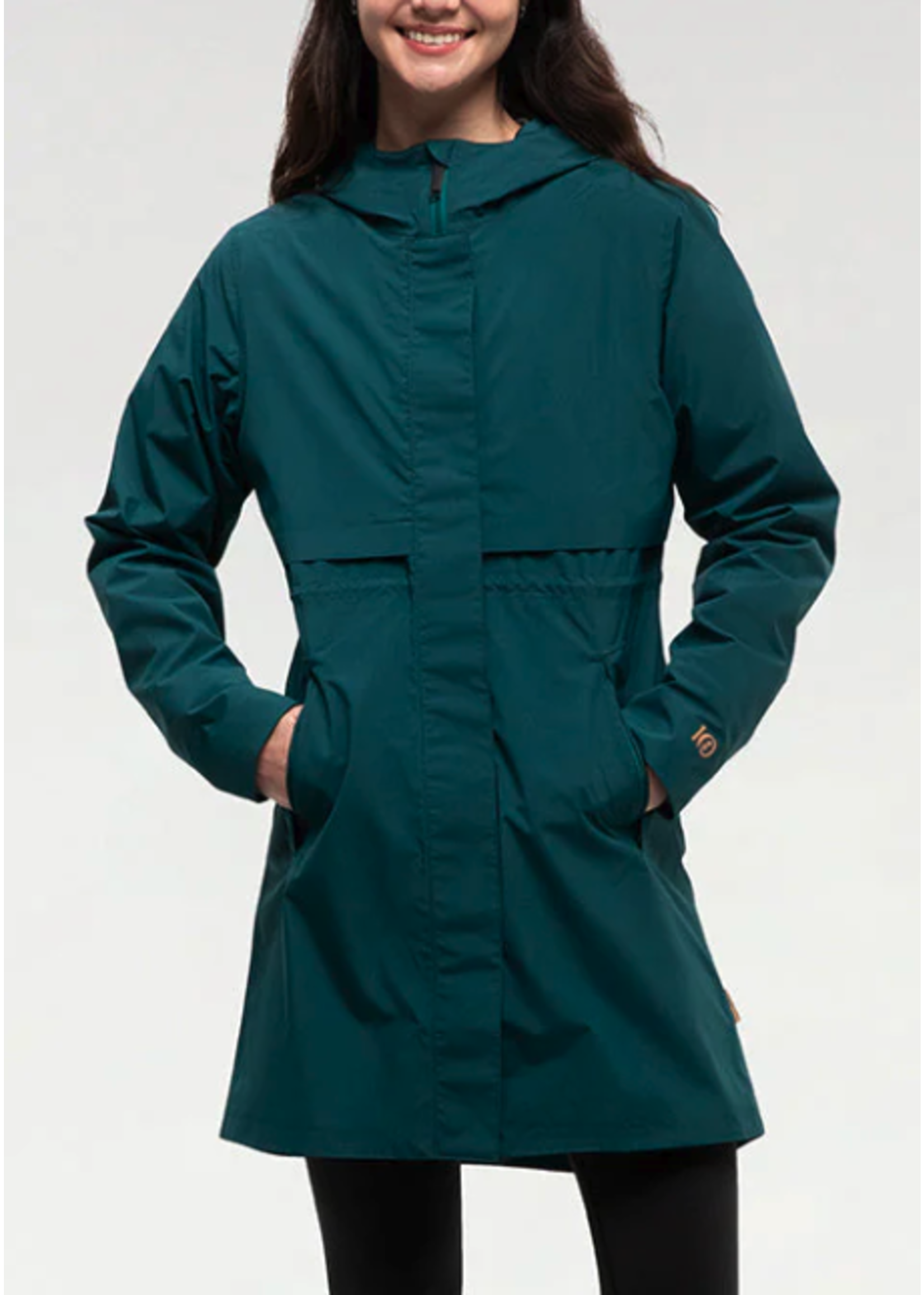 Tentree Nimbus Long Rain Jacket - Seam Sealed