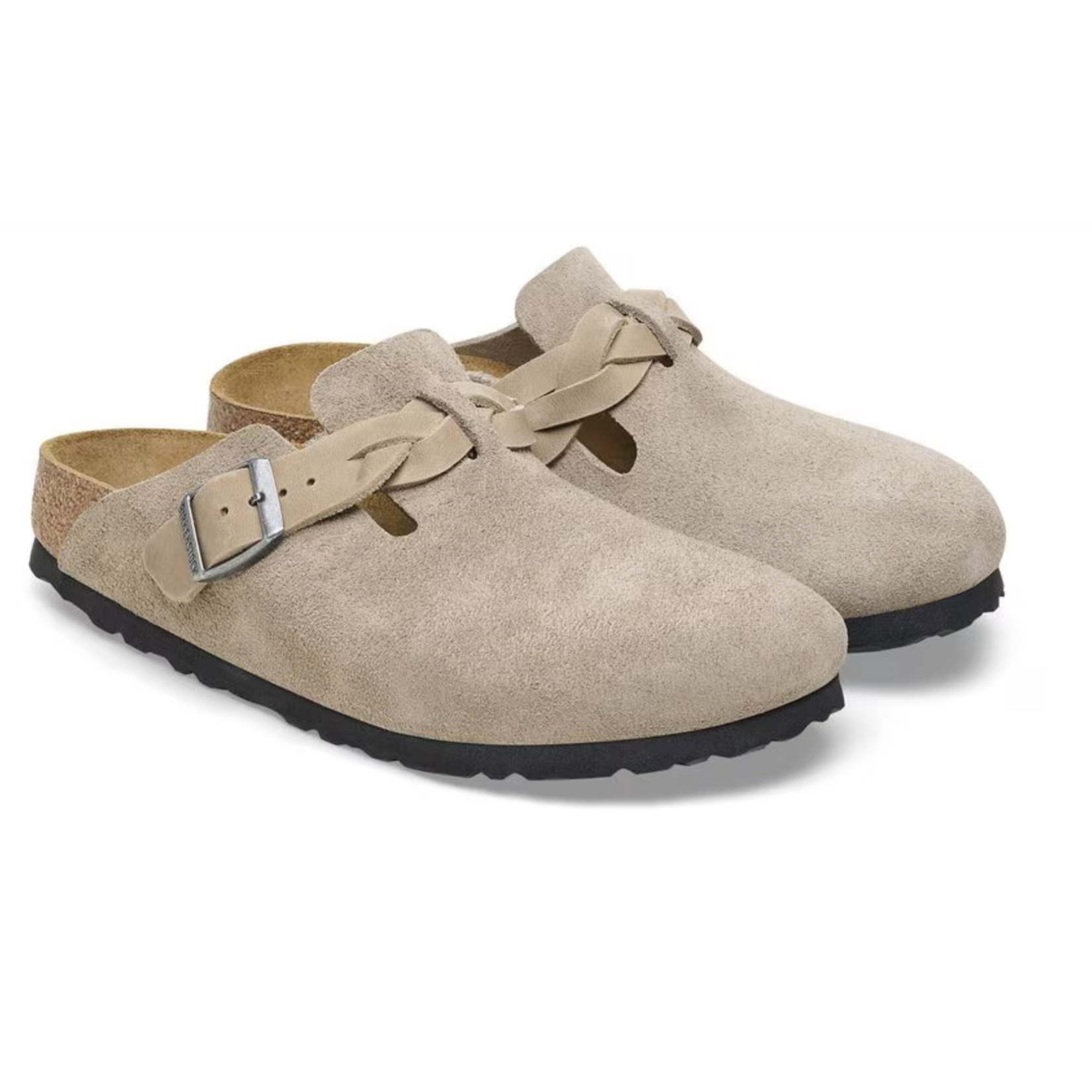 Birkenstock 1026694 - Boston Braided Sude Leather Clog