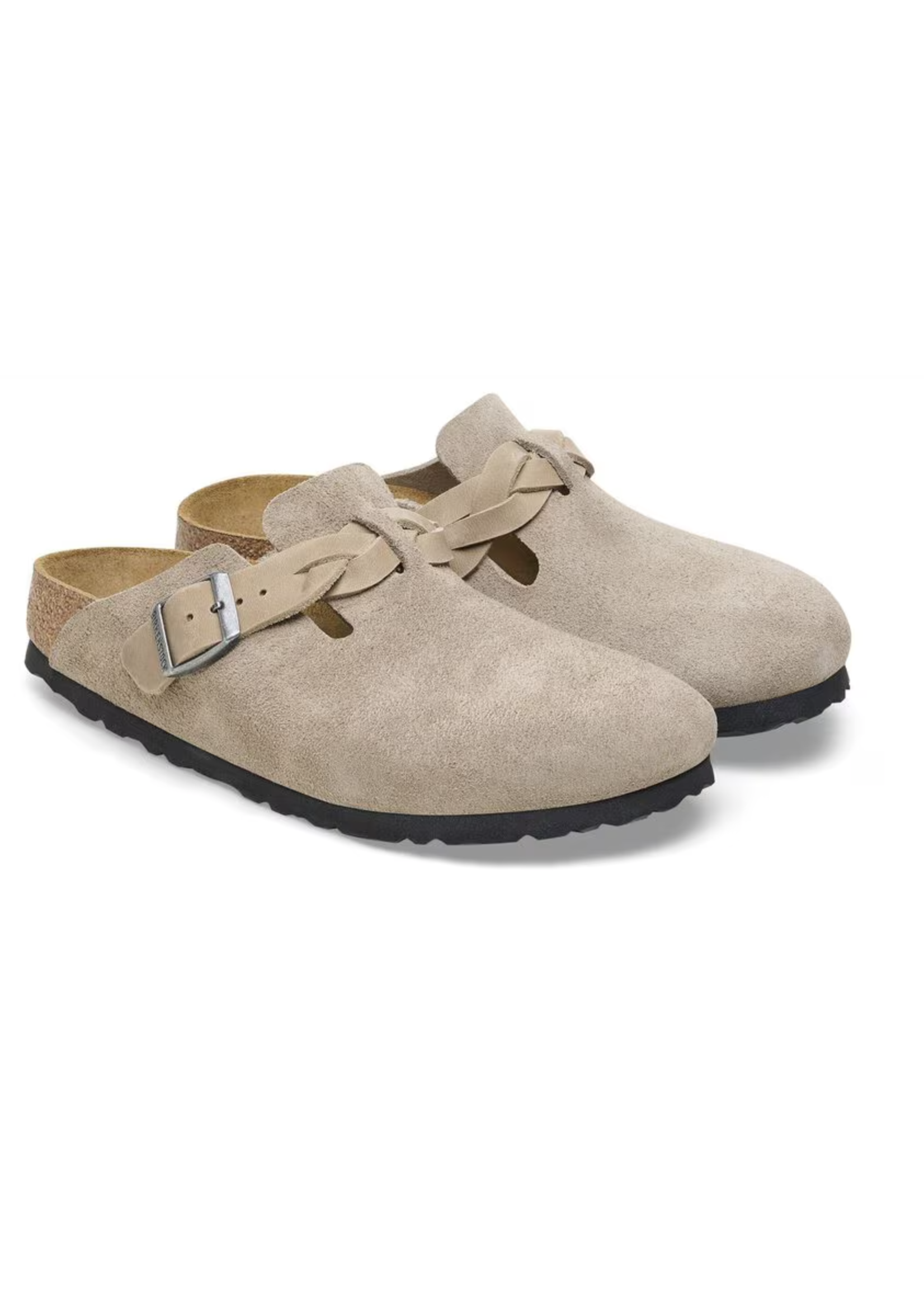 Birkenstock BOSTON BRAID SUEDE OILED LEATHER CLOG