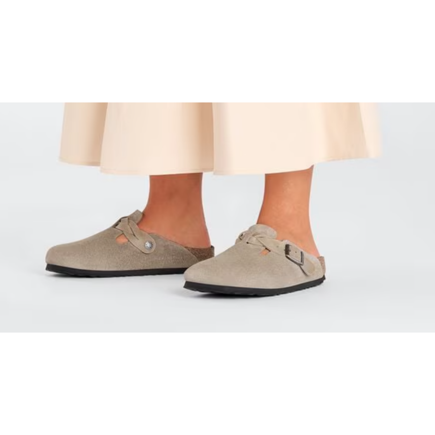Birkenstock 1026694 - Boston Braided Sude Leather Clog