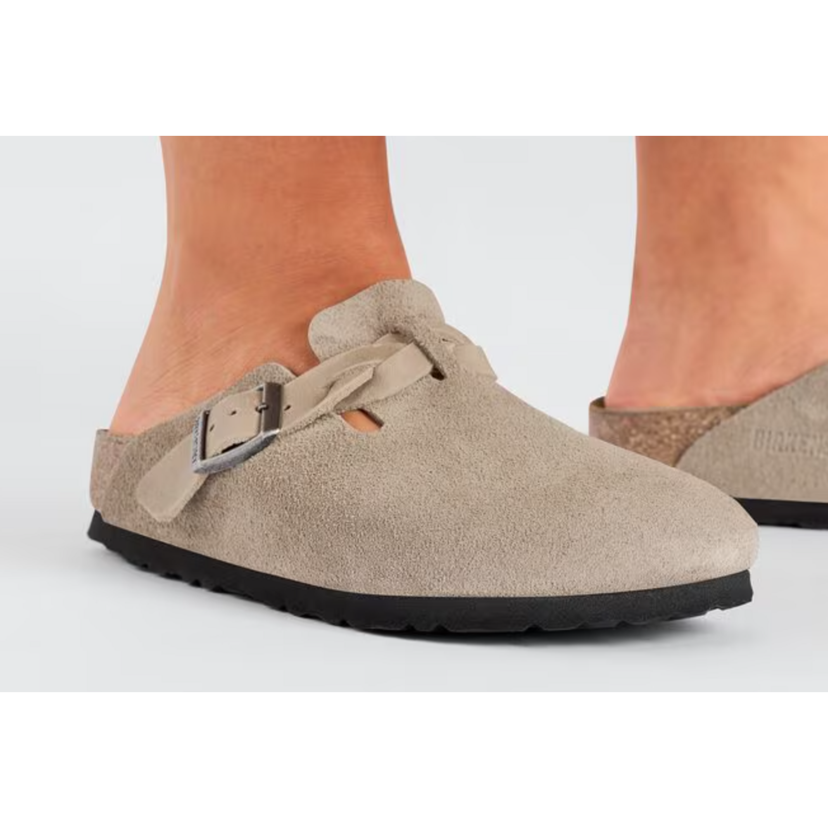 Birkenstock 1026694 - Boston Braided Sude Leather Clog