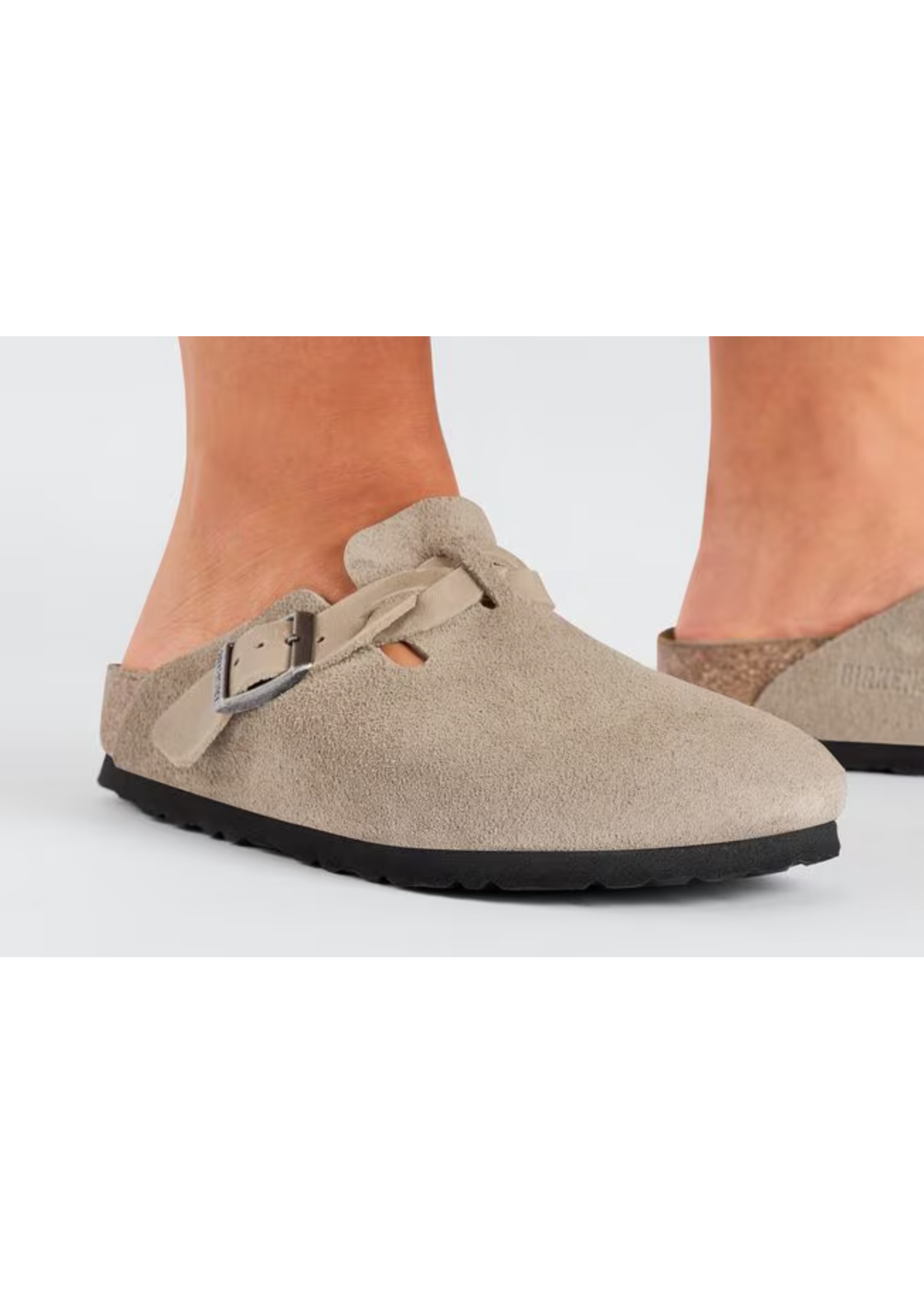 Birkenstock BOSTON BRAID SUEDE OILED LEATHER CLOG
