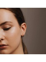 Lover's Tempo SYLVIE HOOP EARRINGS -  12mm, GOLD, WATERPROOF