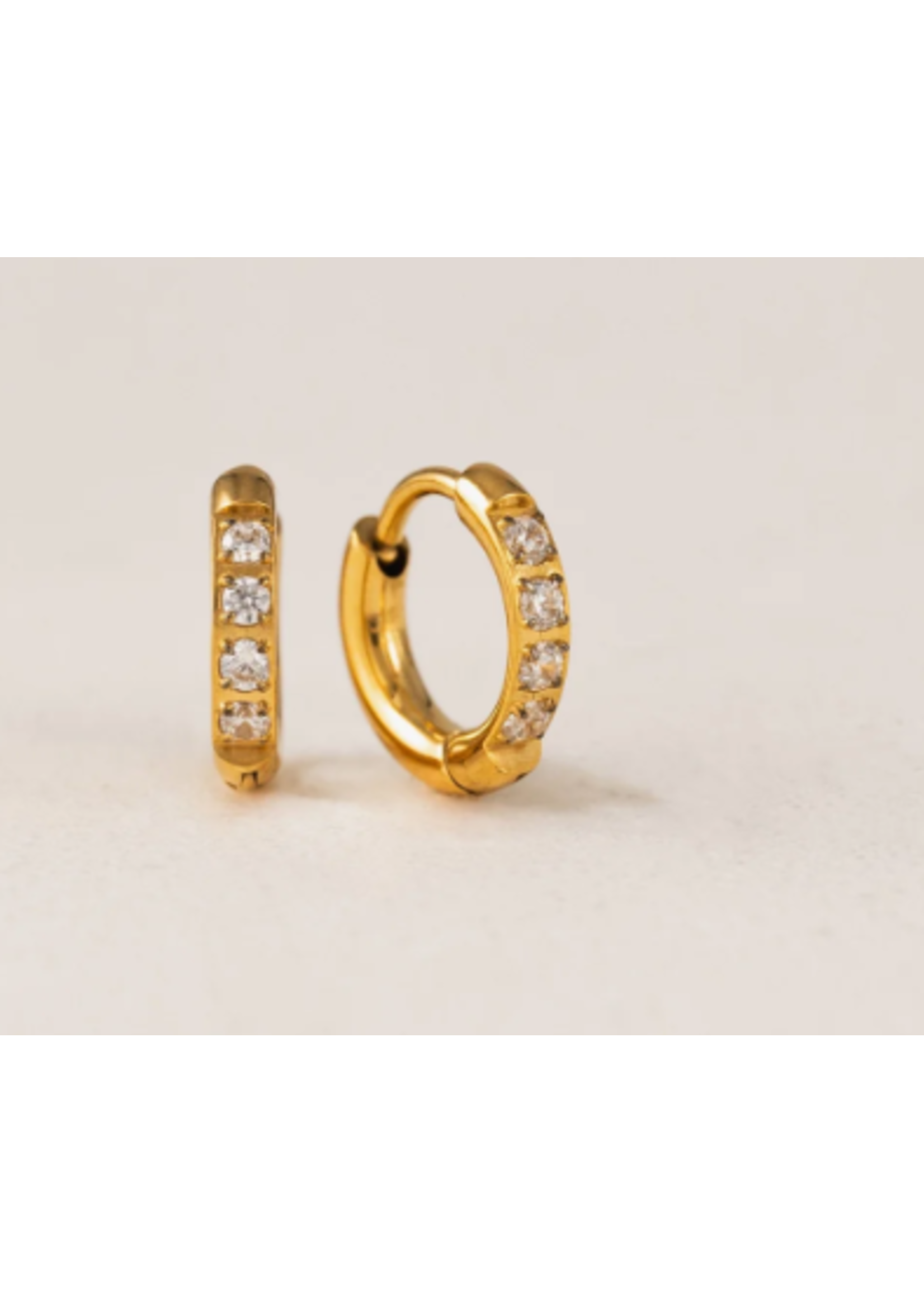 Lover's Tempo EVIE EARRINGS - 10mm, 14K GOLD, WATERPROOF