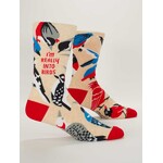 Blue Q I'm Really Into Birds Men's Crew Socks