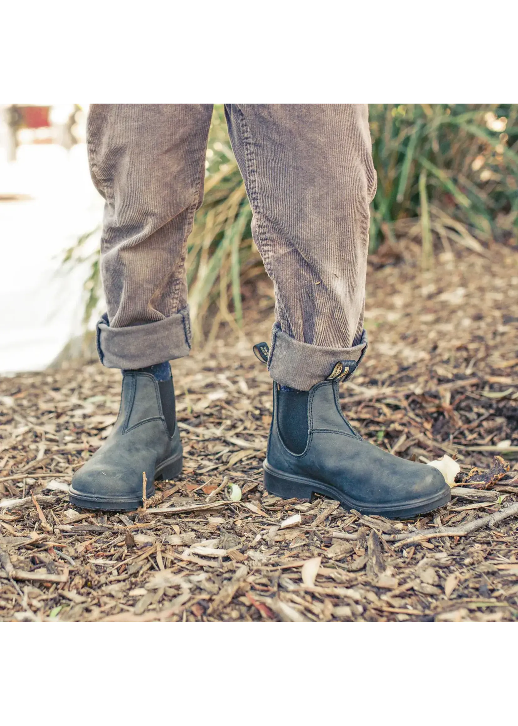Blundstone 1325 KIDS RUSTIC BLACK KID'S BLUNDSTONE LEATHER BOOT