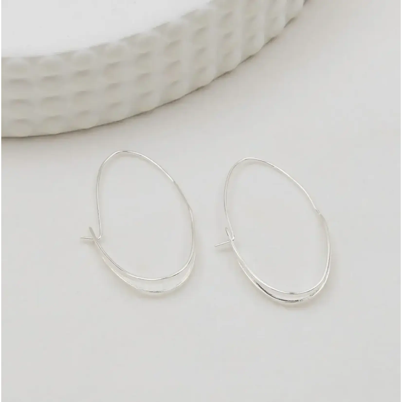 Glee Zara Hoop Earrings - Hypoallergenic, Antitarnish