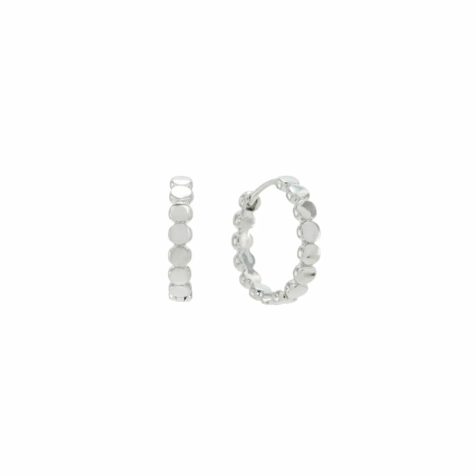 Lover's Tempo Lover’s Tempo Cleo Hoop Earrings 15mm Gold or Silver