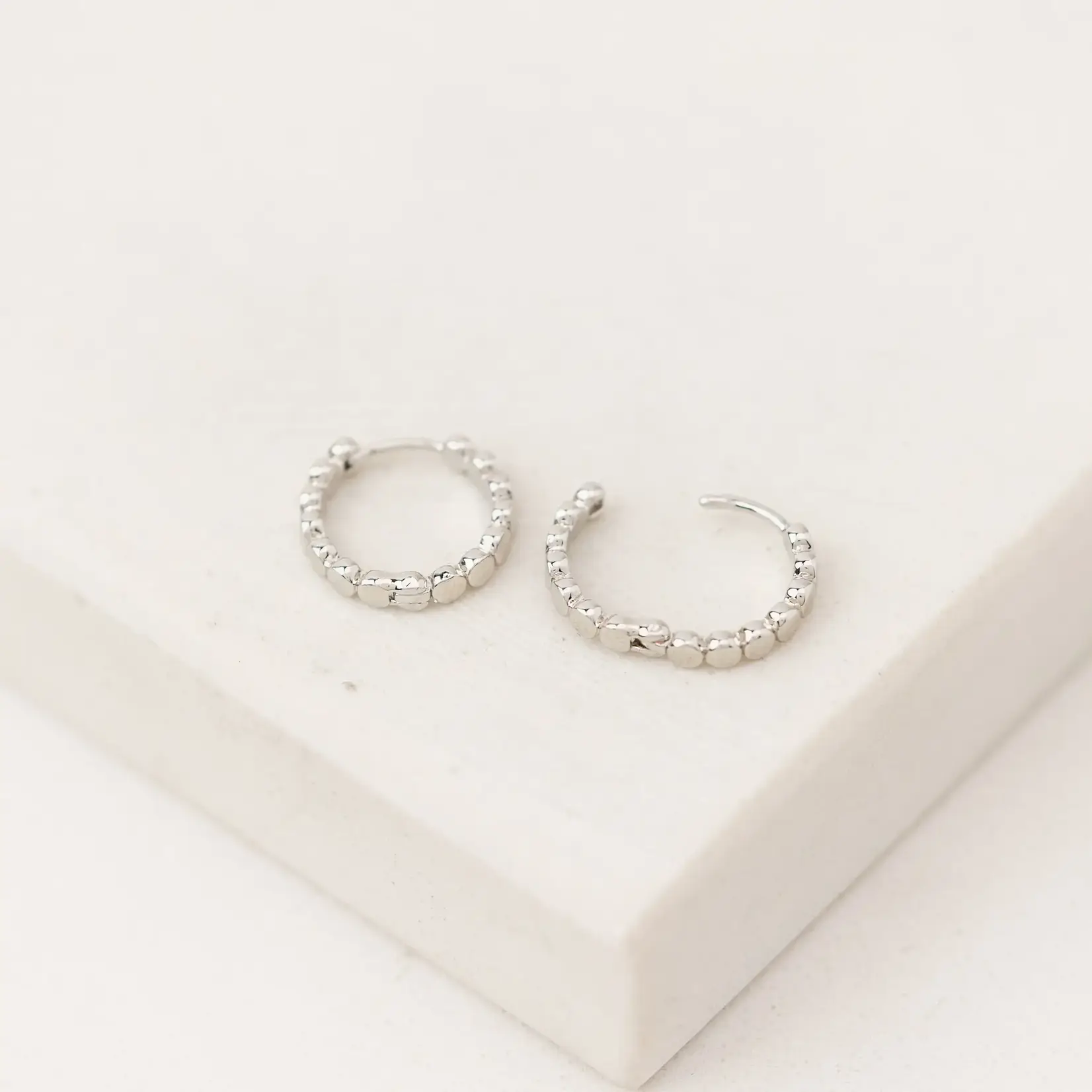 Lover's Tempo Lover’s Tempo Cleo Hoop Earrings 15mm Gold or Silver