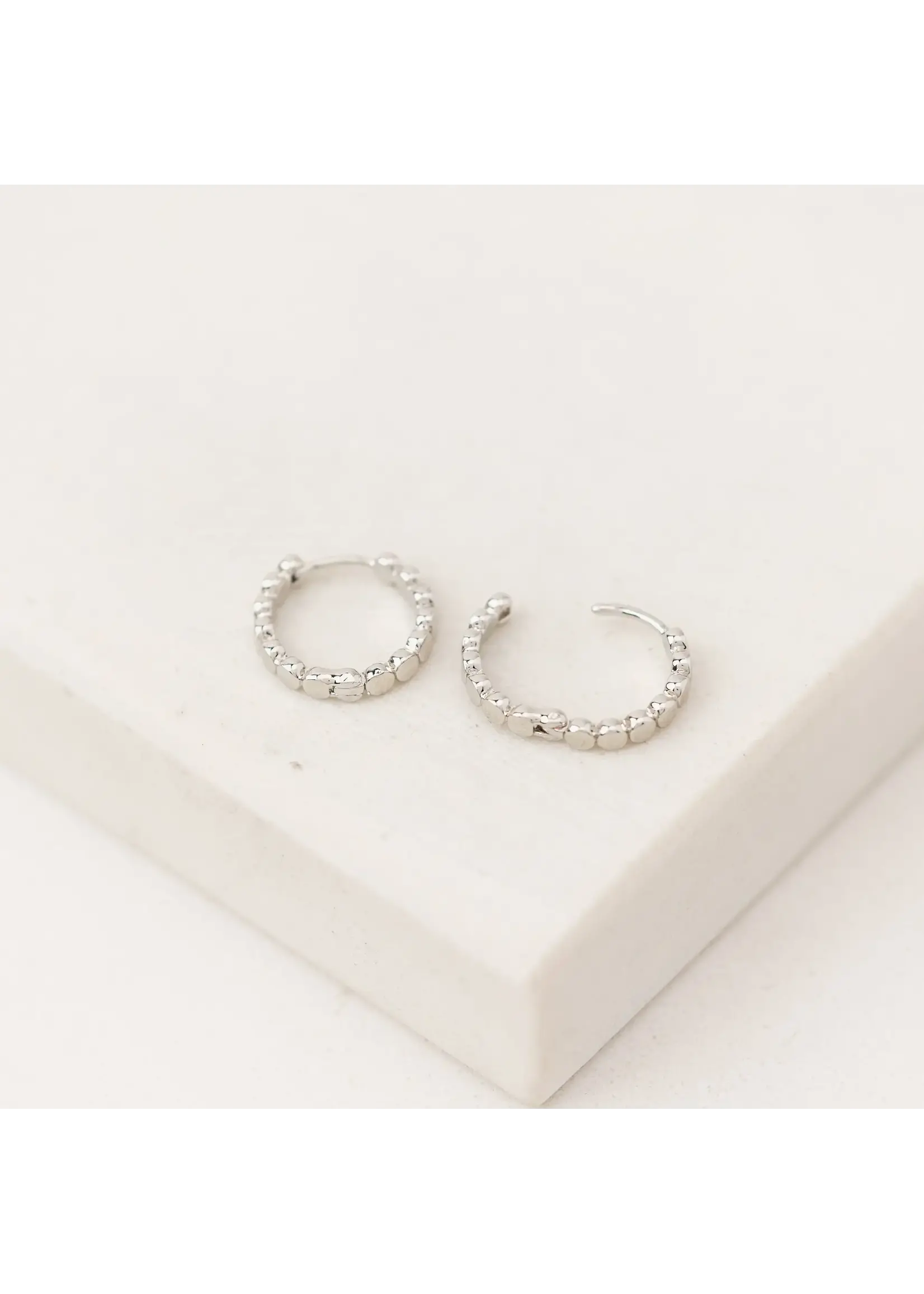 Lover's Tempo CLEO HOOP EARRING - 15mm, STERLING POST