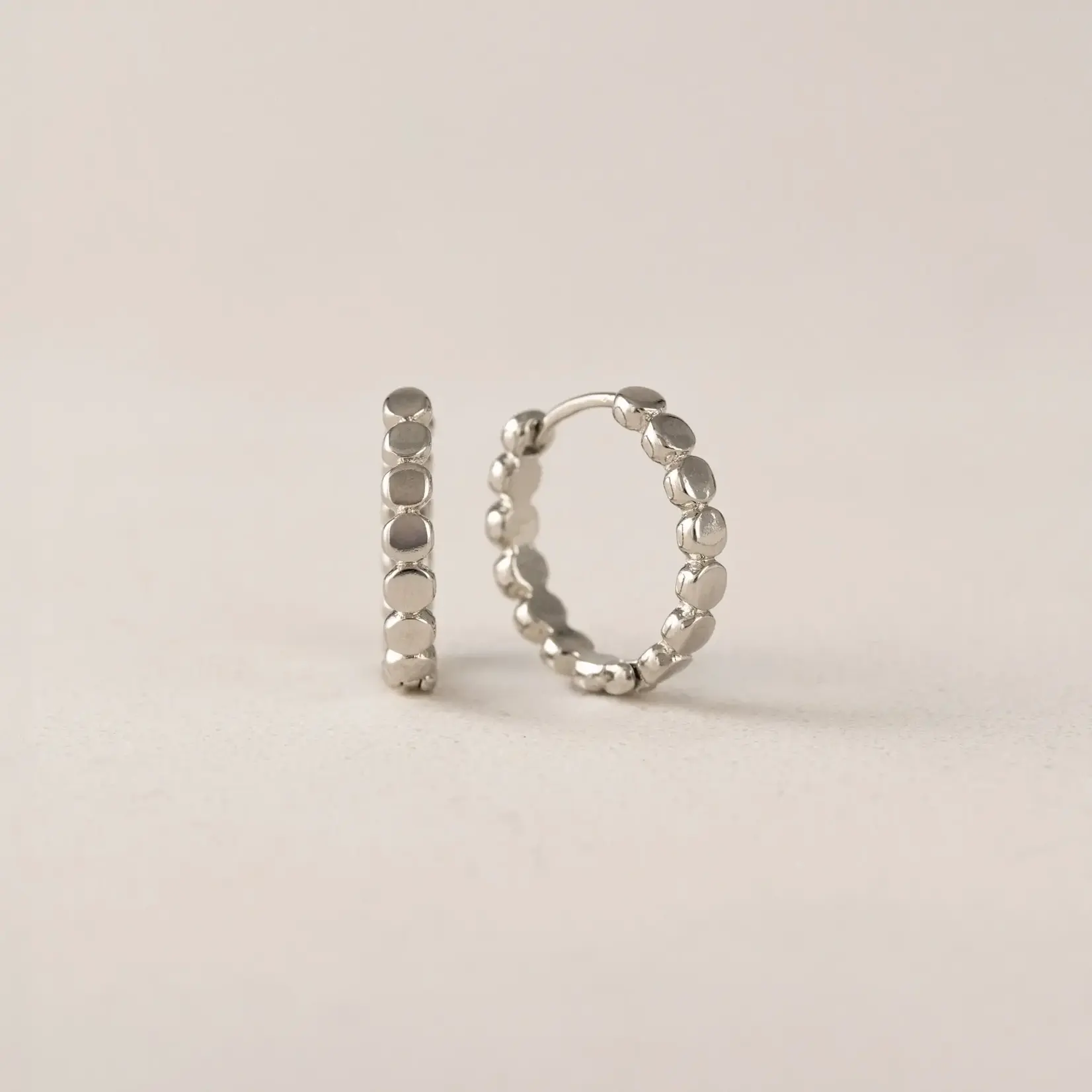 Lover's Tempo Lover’s Tempo Cleo Hoop Earrings 15mm Gold or Silver