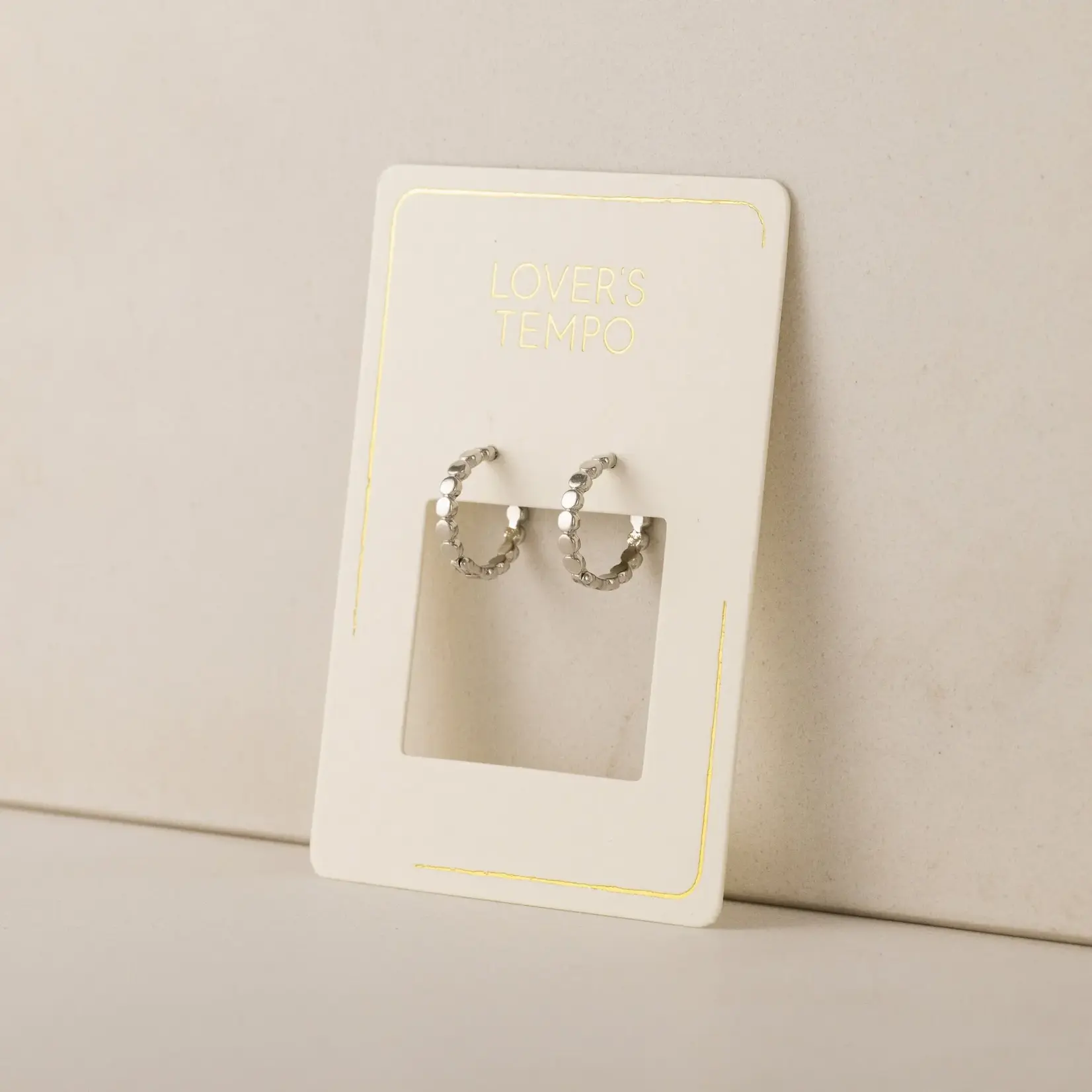 Lover's Tempo Lover’s Tempo Cleo Hoop Earrings 15mm Gold or Silver