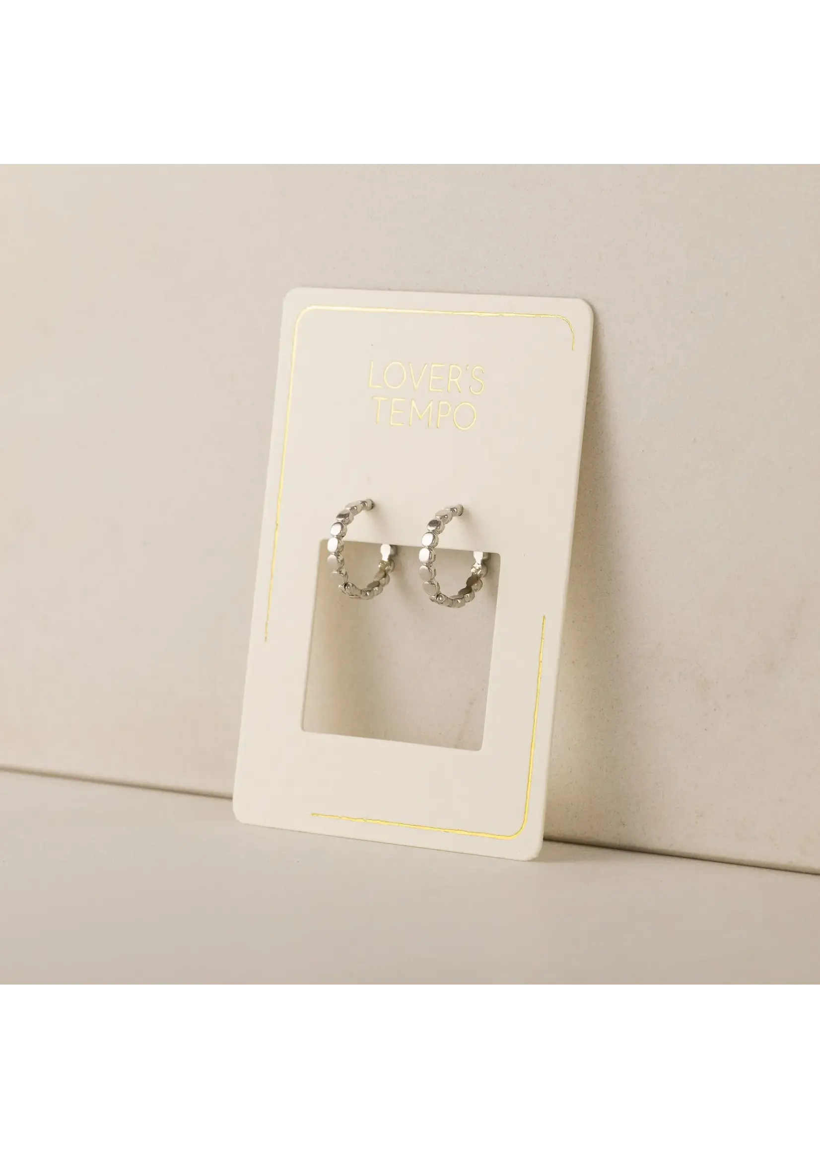Lover's Tempo CLEO HOOP EARRING - 15mm, STERLING POST