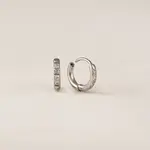 Lover's Tempo Evie Earrings - 10 mm , Silver, Waterproof
