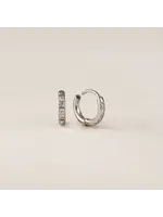 Lover's Tempo EVIE EARRINGS - 10mm, SILVER, WATERPROOF