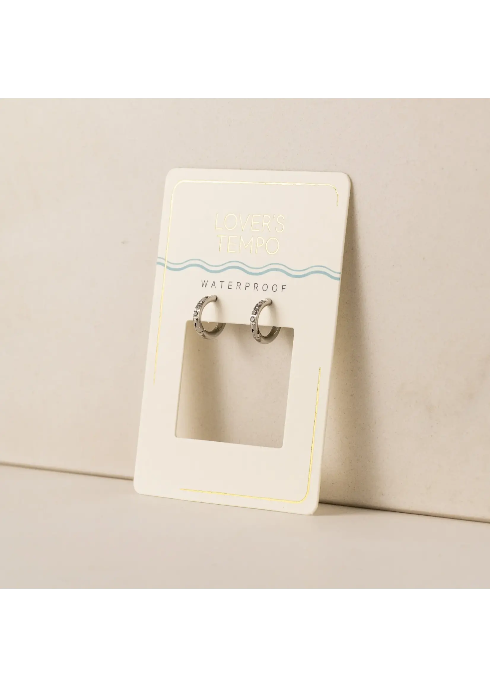 Lover's Tempo EVIE EARRINGS - 10mm, SILVER, WATERPROOF