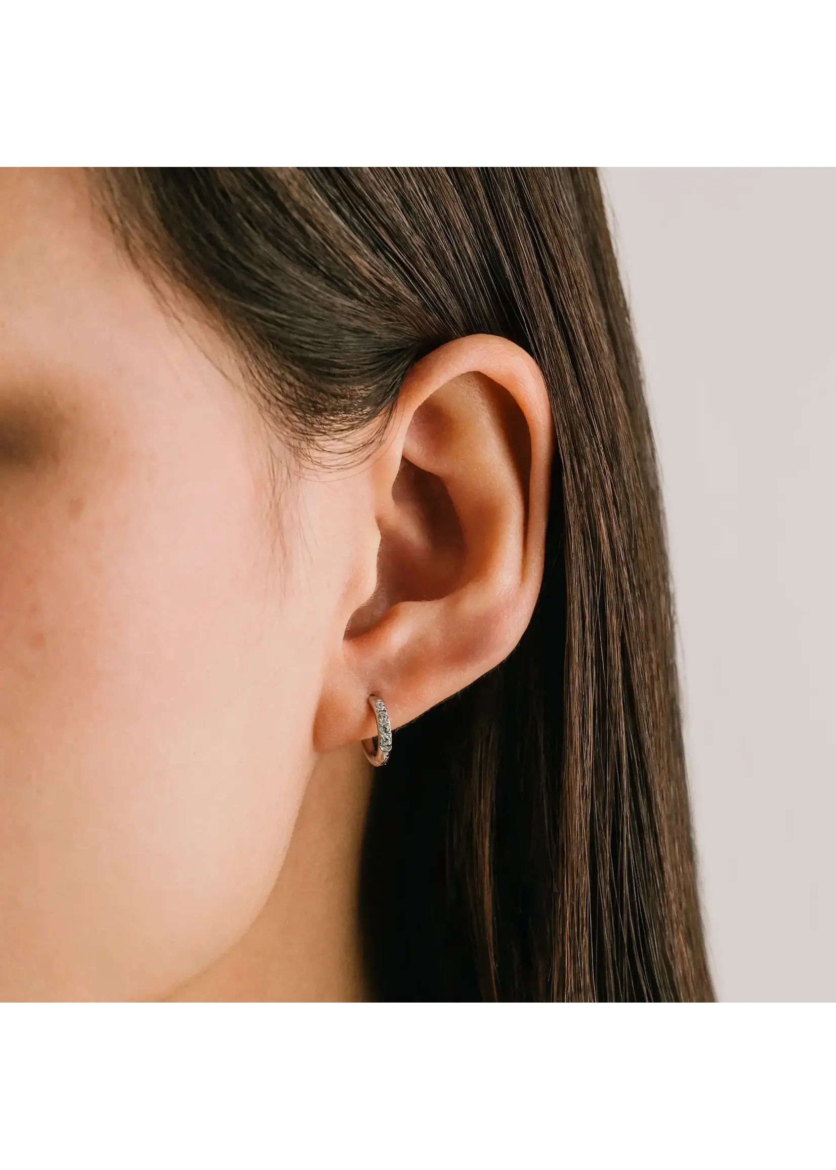 Lover's Tempo EVIE EARRINGS - 10mm, SILVER, WATERPROOF