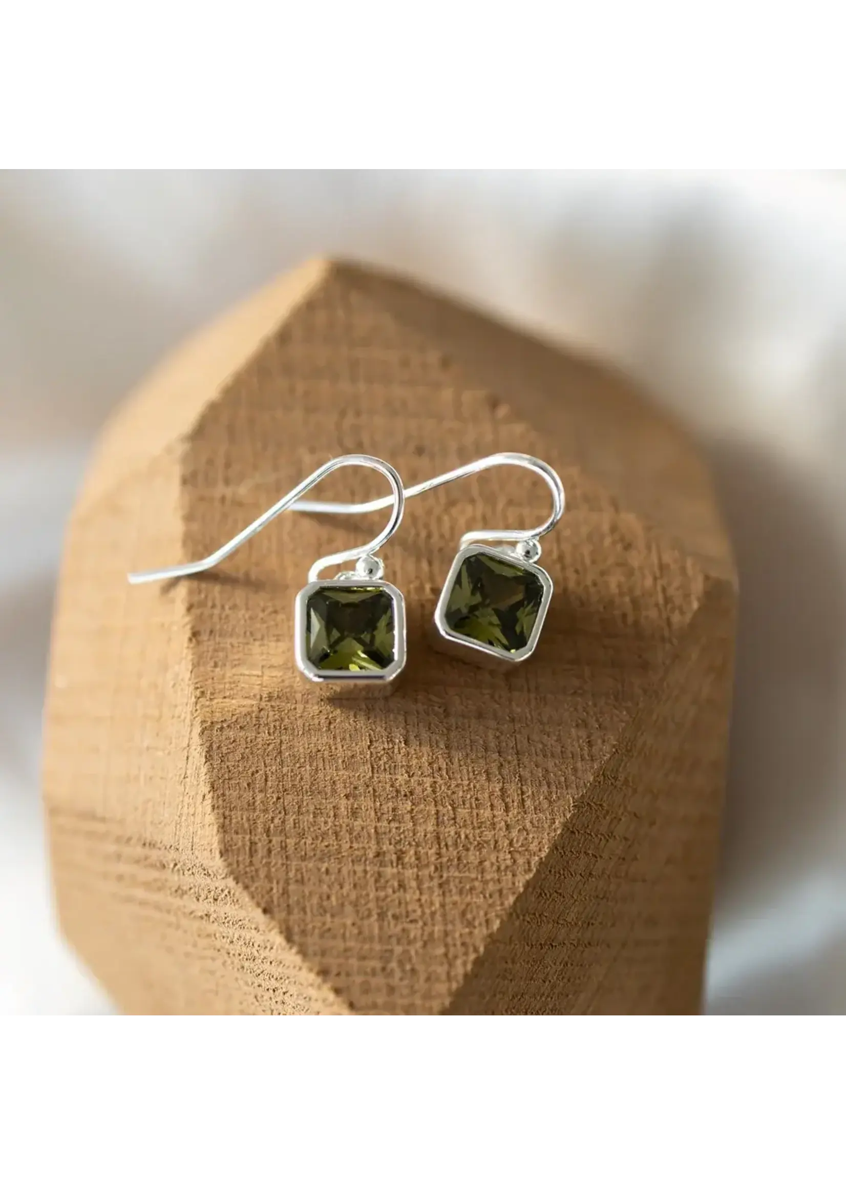 Glee Radiance Crystal Earrings - Hypoallergenic, Antitarnish