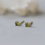 Glee Shimmer Stud CZ Earrings