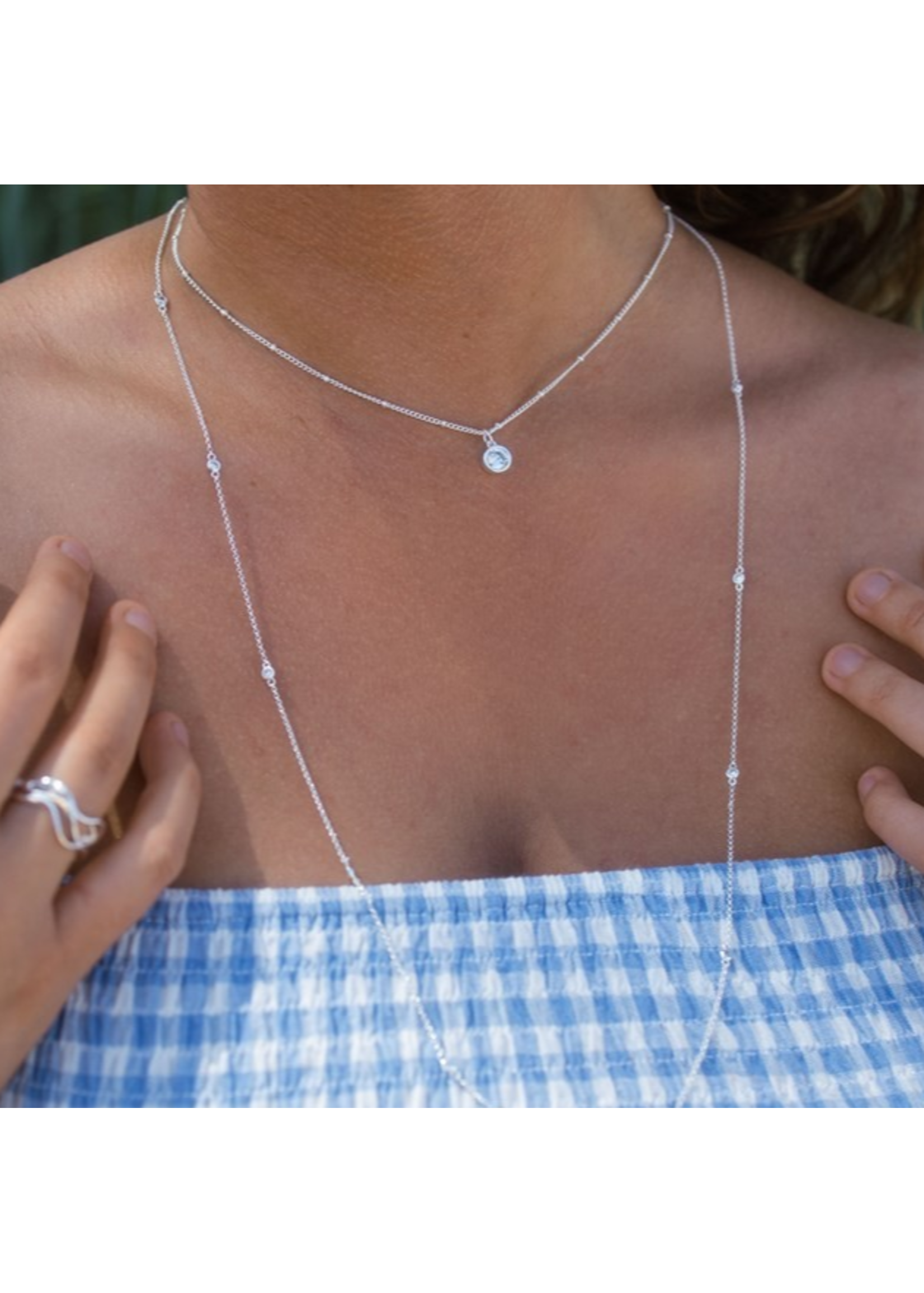 Glee LUSTER SIMPLE NECKLACE- 17"-20"