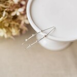 Glee SPARKLING ARC EARRING - STERLING PLATED