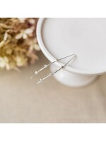 Glee SPARKLING ARC EARRING - STERLING PLATED
