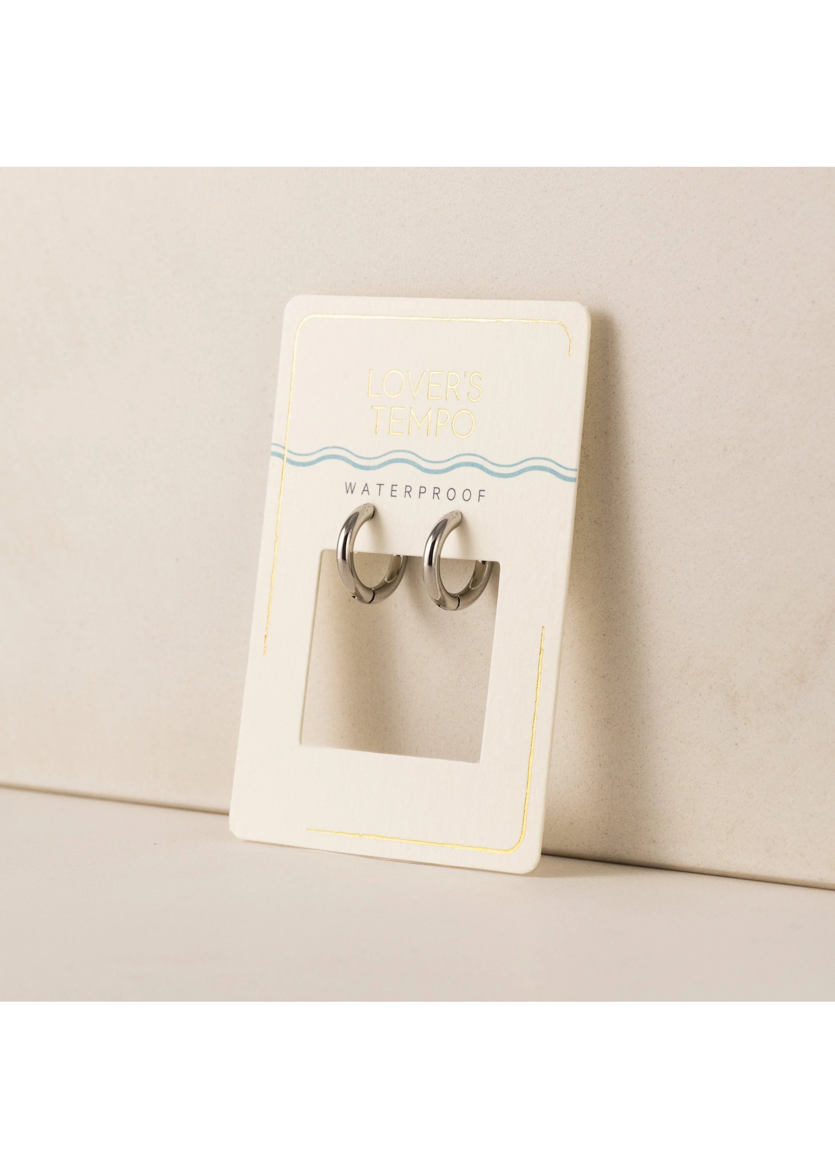 Lover's Tempo TUBE HOOP EARRINGS 15mm
