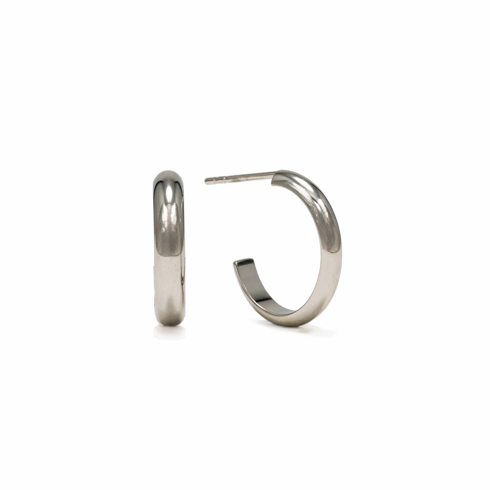 Lover's Tempo Sylvie Hoop Earrings 12mm Silver Waterproof
