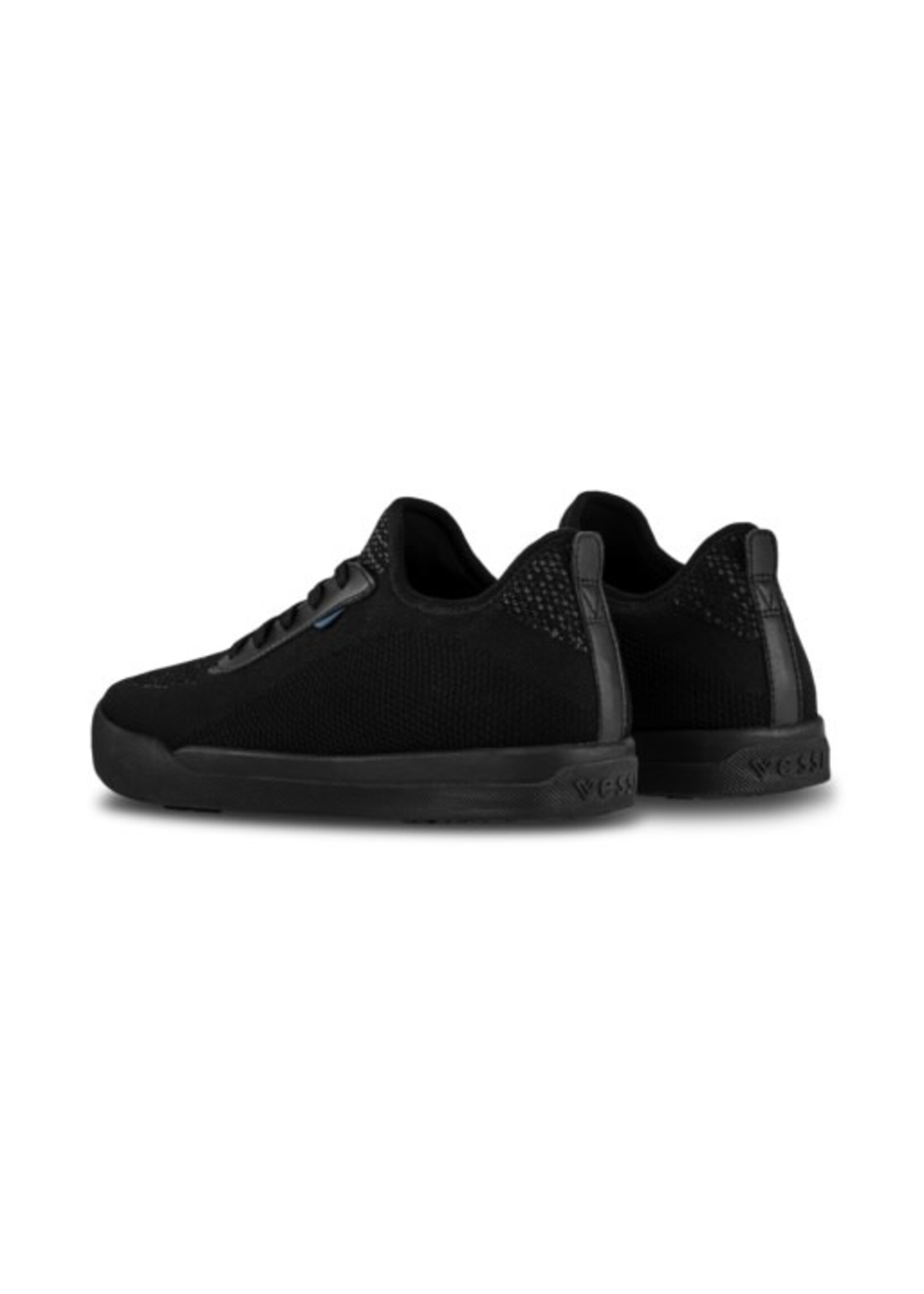 Vessi Footwear Ltd. MEN'S WEEKEND SNEAKER - ASPHALT BLACK ON BLACK