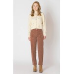 Dex Clothing Embroidered Crewneck Cardigan