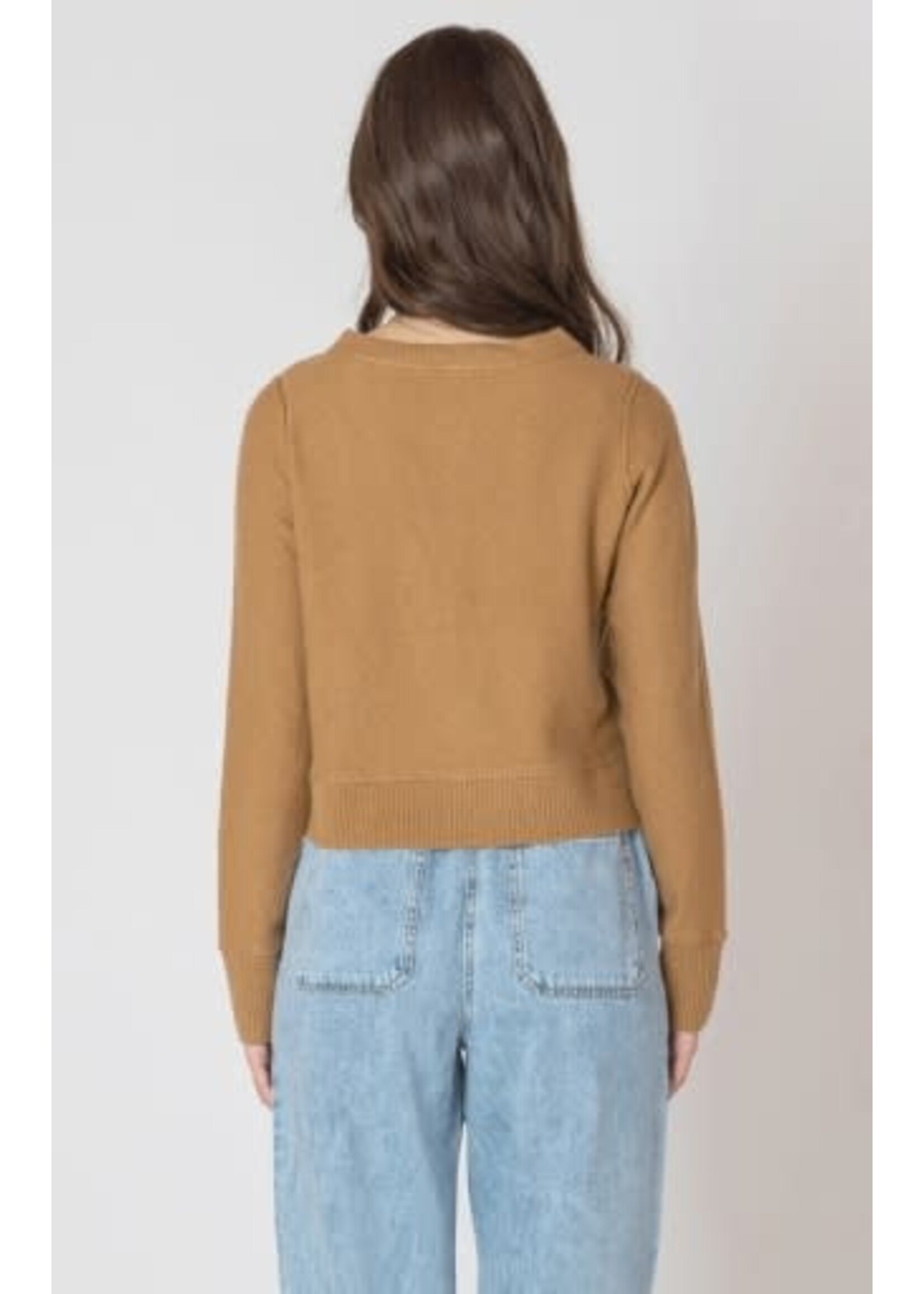 Dex Clothing 2627262 D EASY CREWNECK CARDIGAN