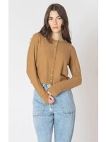 Dex Clothing EASY CREWNECK CARDIGAN