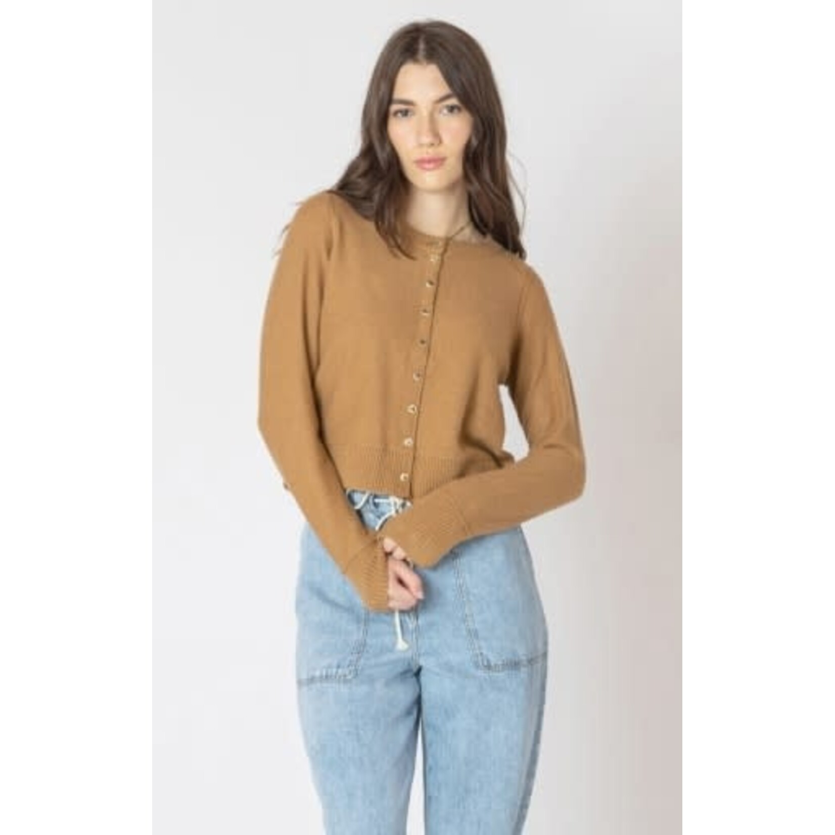 Dex Clothing 2627262 D - Easy Crewneck Cardigan