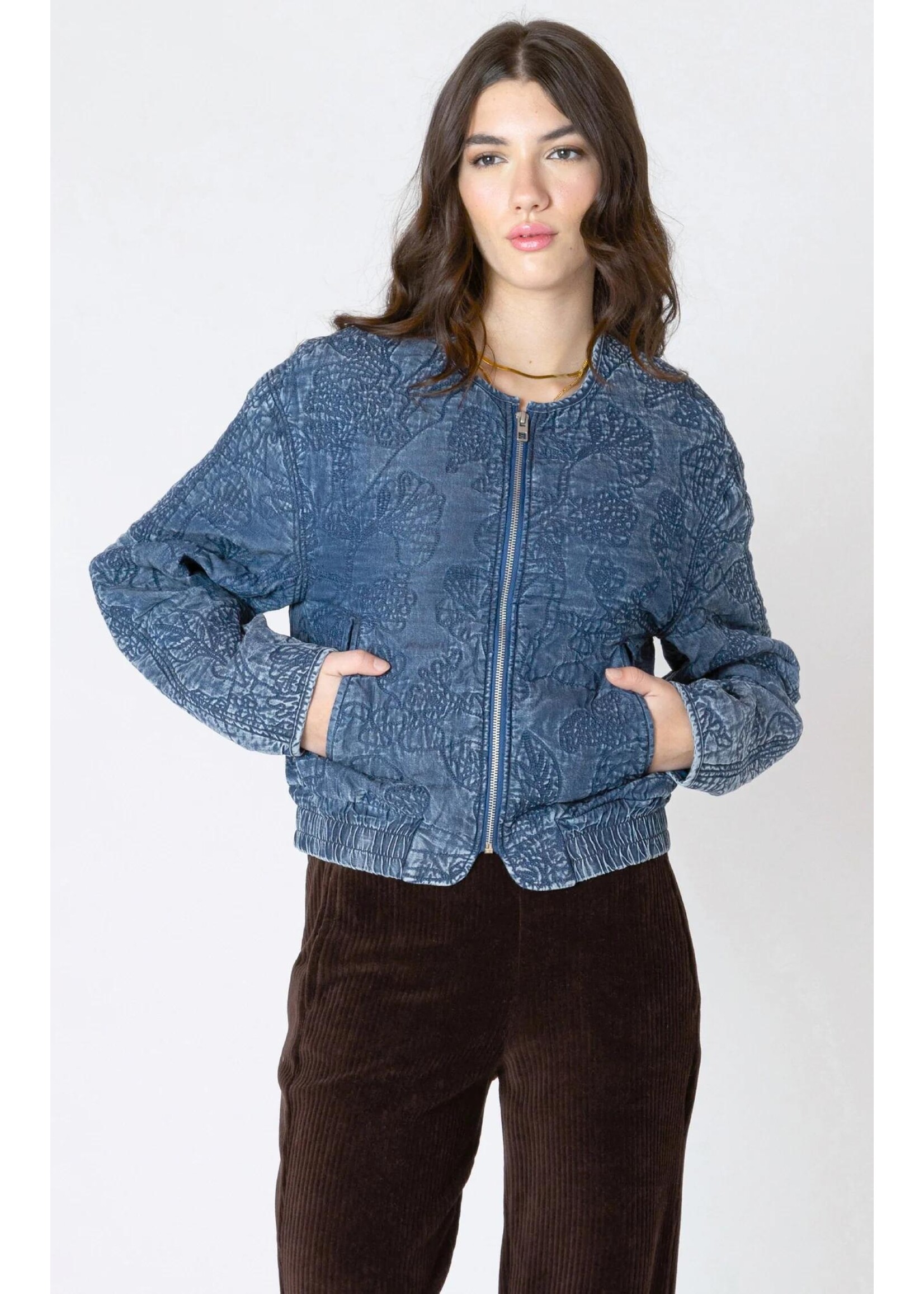 Dex Clothing 2629530 QUILTED BOMBER JACKET