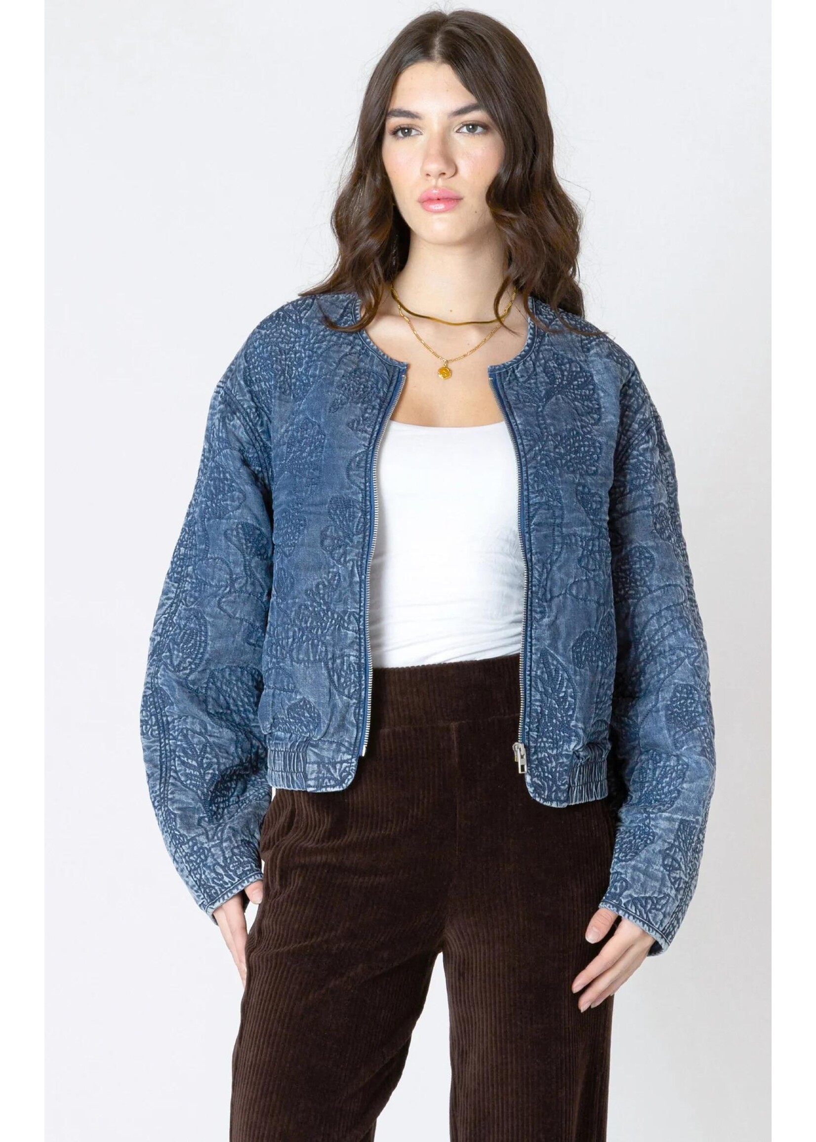 Dex Clothing 2629530 QUILTED BOMBER JACKET