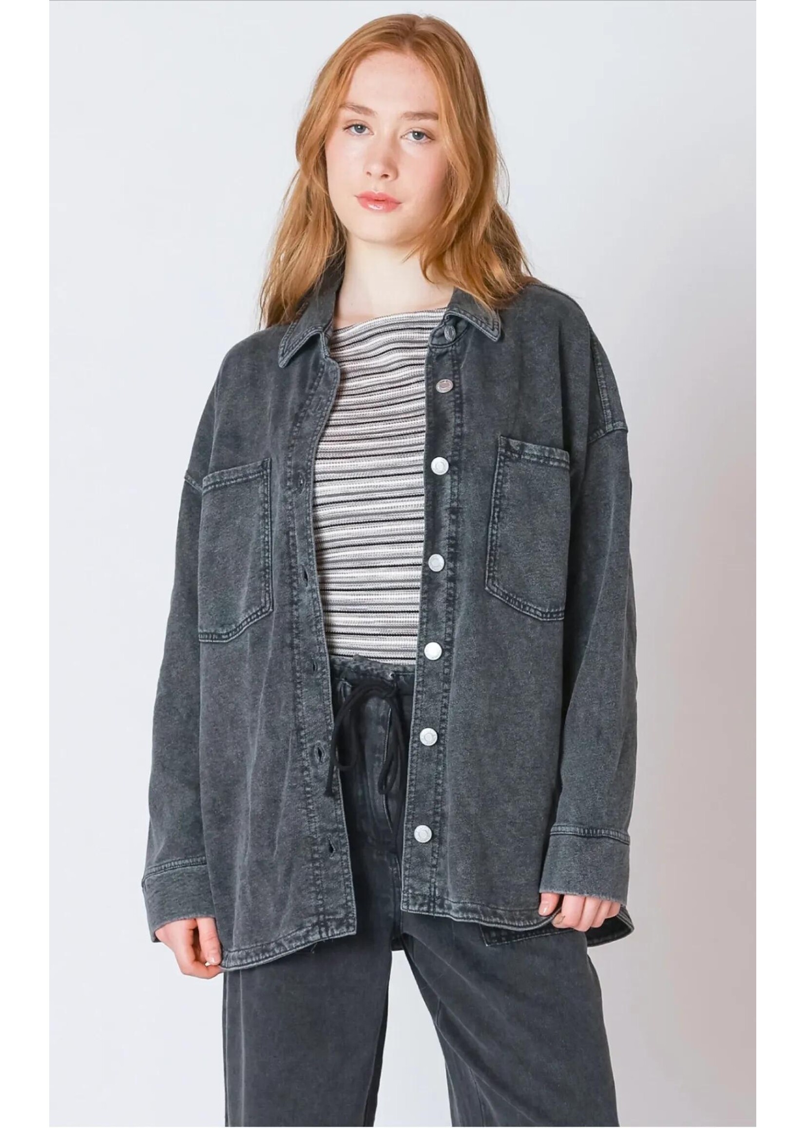 Dex Clothing 2629000 KNIT DENIM JACKET