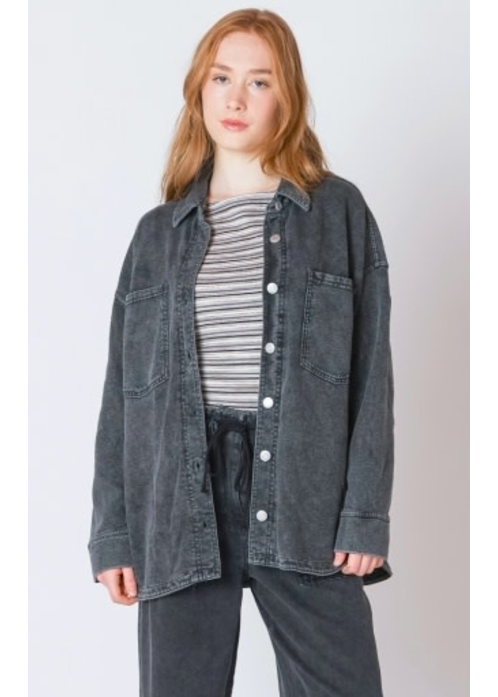 Dex Clothing 2629000 KNIT DENIM JACKET