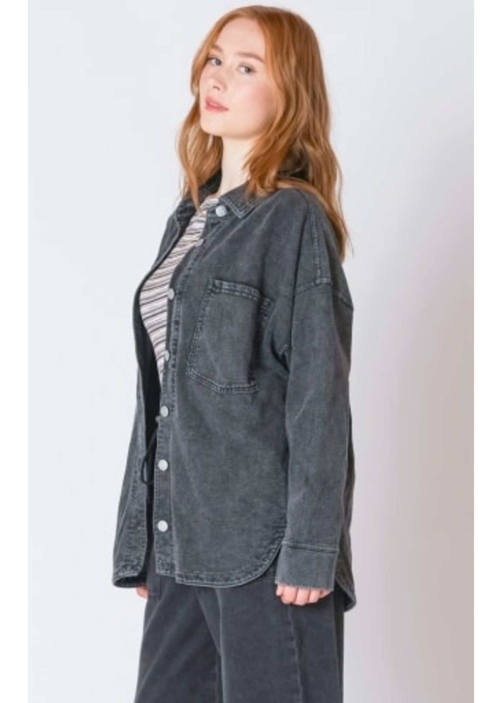 Dex Clothing 2629000 KNIT DENIM JACKET