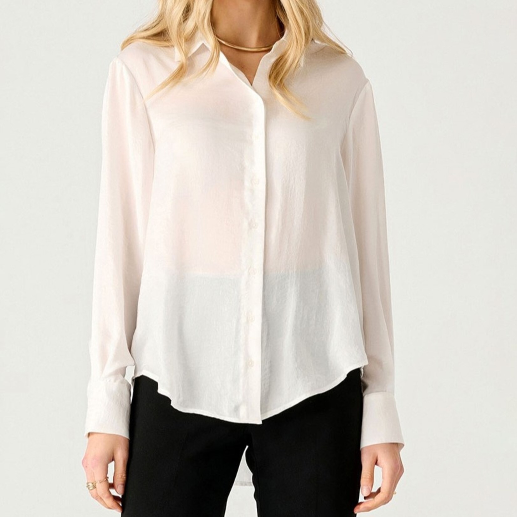 Dex Clothing 2423709 - Flowy Satin Blouse