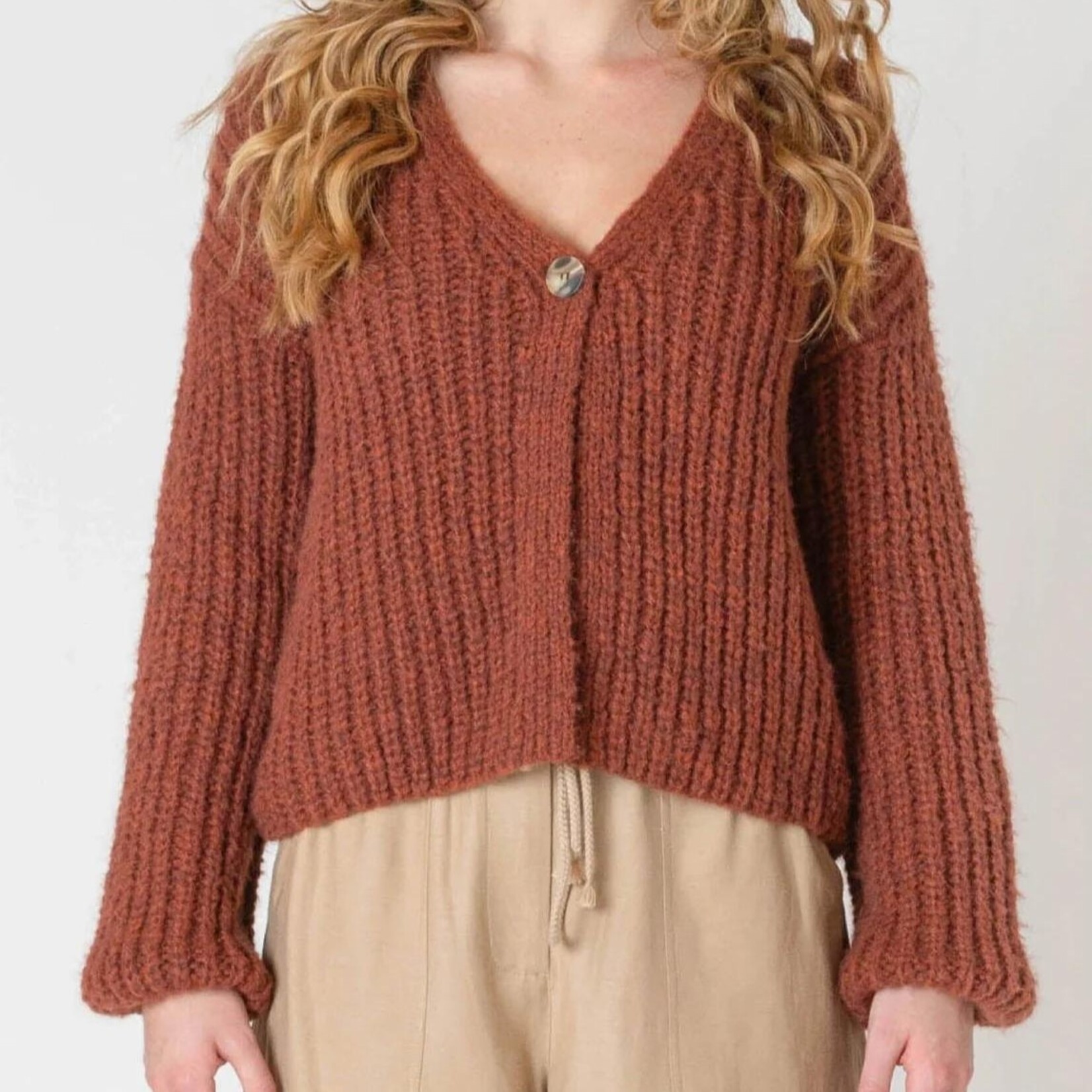 Dex Clothing 2627256 - Single Button Cardigan