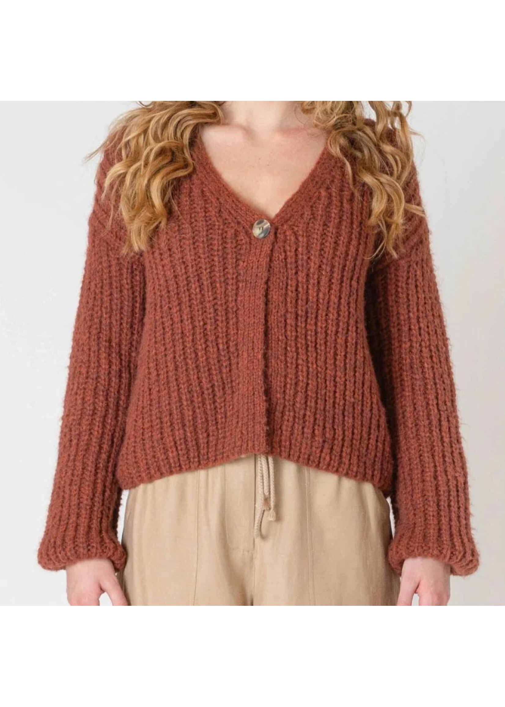 Dex Clothing 2627256 SINGLE BUTTON CARDIGAN