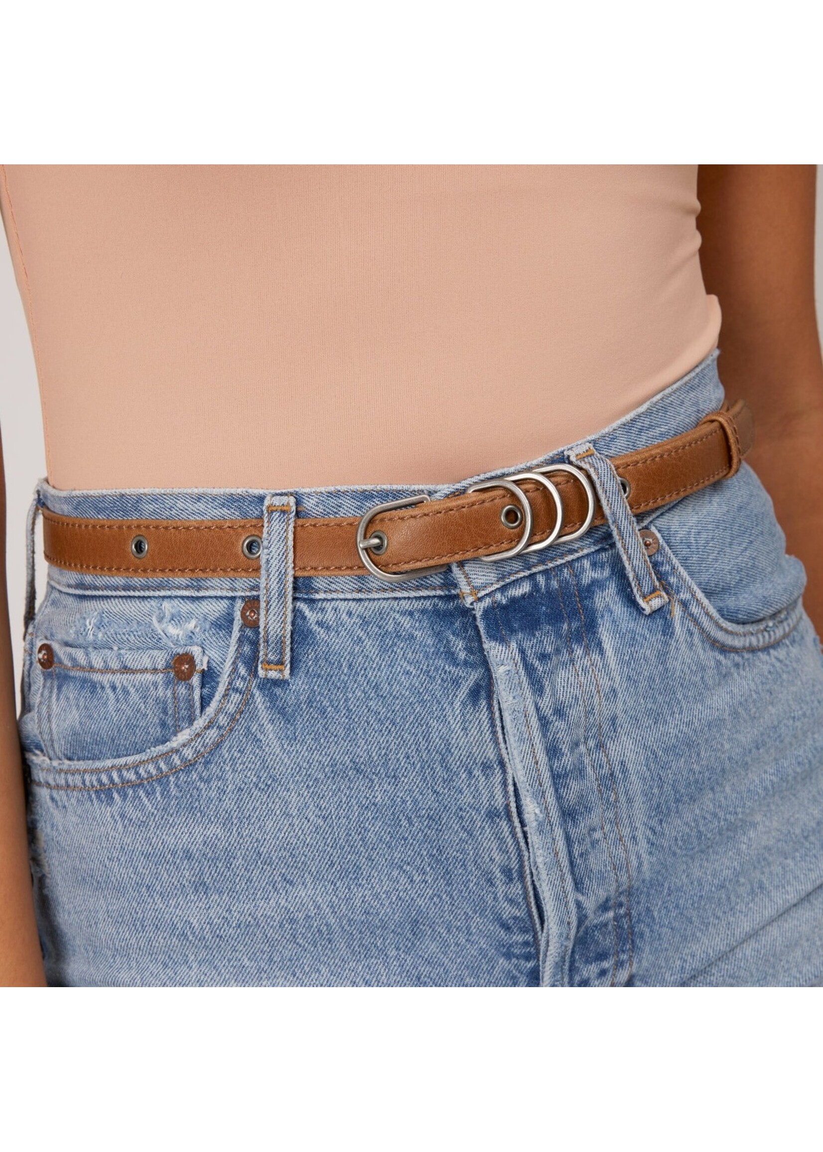 Matt & Nat JULEP BELT -  VEGAN LEATHER - SOY or BLACK
