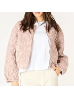 Dex Clothing FLORAL QUILTED BOMBER JACKET