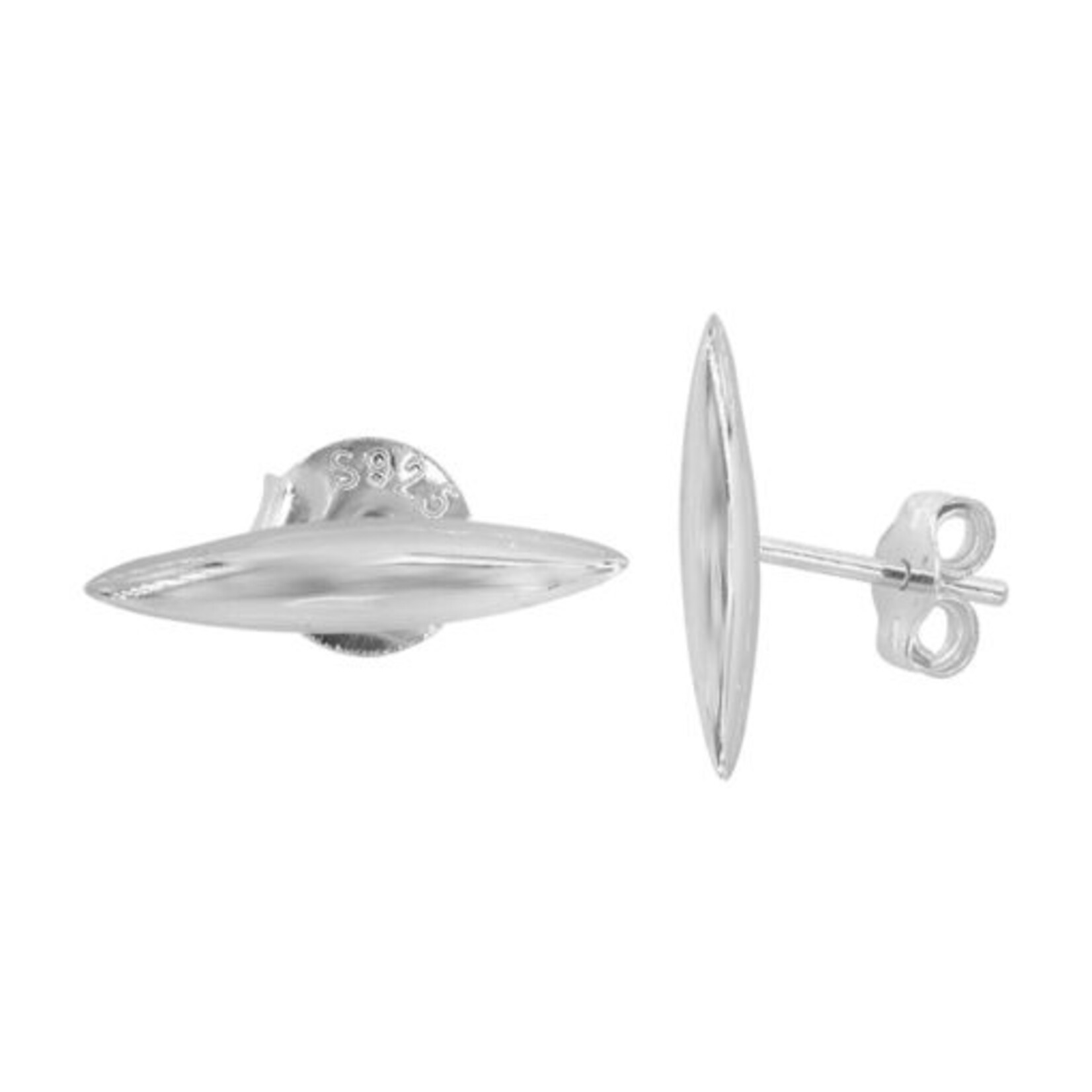 STUDIO EPL6181 - BRANCUSI STUD EARRING- STERLING SILVER