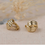 Glee My Crew Hoop Earring - Gold Plated